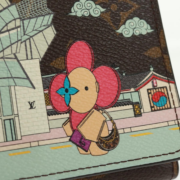 LOUIS VUITTON Vivienne Portefeuille Victorine Wallet Fuchsia M81631 Auth 169918M