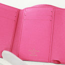 LOUIS VUITTON Vivienne Portefeuille Victorine Wallet Fuchsia M81631 Auth 169918M-21