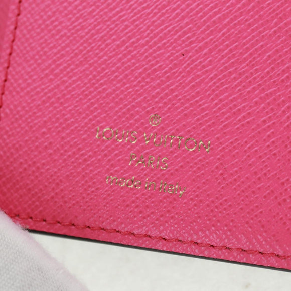 LOUIS VUITTON Vivienne Portefeuille Victorine Wallet Fuchsia M81631 Auth 169918M
