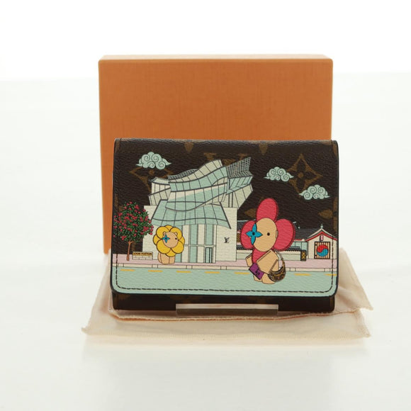 LOUIS VUITTON Vivienne Portefeuille Victorine Wallet Fuchsia M81631 Auth 169918M