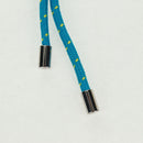 LOUIS VUITTON Porte Cles LV Shape Rope Charm metaal Blauw MP2618 LV Auth 169919M-2