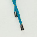 LOUIS VUITTON Porte Cles LV Shape Rope Charm metal Blue MP2618 LV Auth 169919M-7