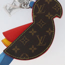 LOUIS VUITTON Monogram Bag Charm LV Parrot Pouch Red M02556 LV Auth 169920A-9