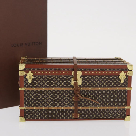 LOUIS VUITTON Briefbeschwerer Miss France Braun M99408 LV Auth 169921