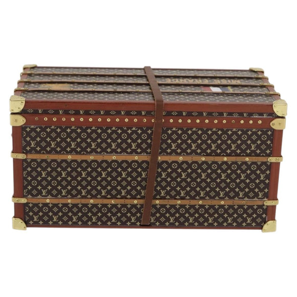 LOUIS VUITTON Briefbeschwerer Miss France Braun M99408 LV Auth 169921