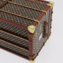 LOUIS VUITTON Miss France Paper Weight Brown M99408 LV Auth 169921-8
