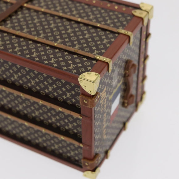 LOUIS VUITTON Briefbeschwerer Miss France Braun M99408 LV Auth 169921