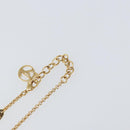 LOUIS VUITTON Brass Iconic Infinity Dot Bracelet Gold Tone M0970A Auth 169923M-13