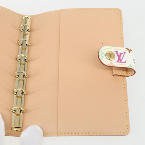 LOUIS VUITTON Multicolor Chibi Mushroom Agenda PM Cover R20958 LV Auth 169924SM