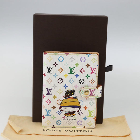 LOUIS VUITTON Multicolor Chibi Mushroom Agenda PM Cover R20958 LV Auth 169924SM