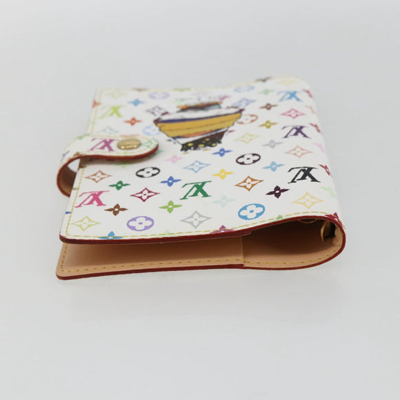 LOUIS VUITTON Multicolor Chibi Mushroom Agenda PM Cover R20958 LV Auth 169924SM