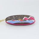 LOUIS VUITTON Monogram Skiing Porte Monnaie Round Coin Purse LV Auth 169927M-6