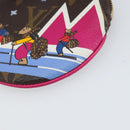 LOUIS VUITTON Monogram Skiing Porte Monnaie Round Coin Purse LV Auth 169927M-7