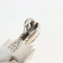 Chrome Hearts Large Vulcan Cross Pendant Top Ag925 Silver Auth 169929SM-14