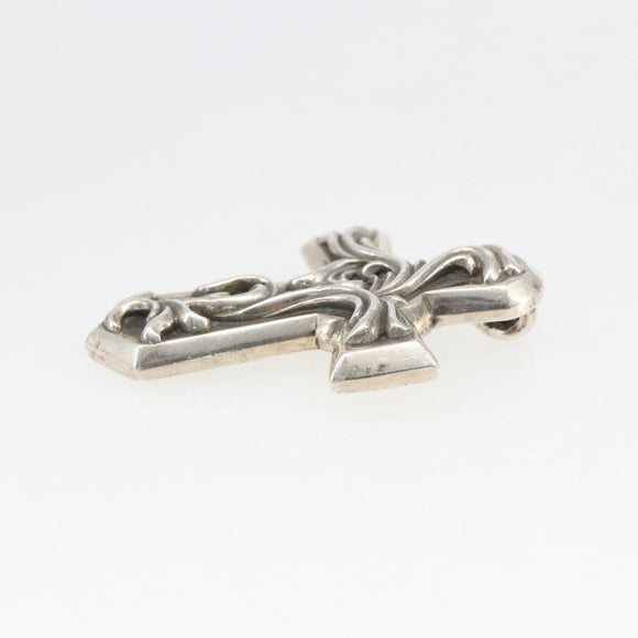 Chrome Hearts Großer Vulcan Kreuz Anhänger Top Ag925 Silber Auth 169929SM