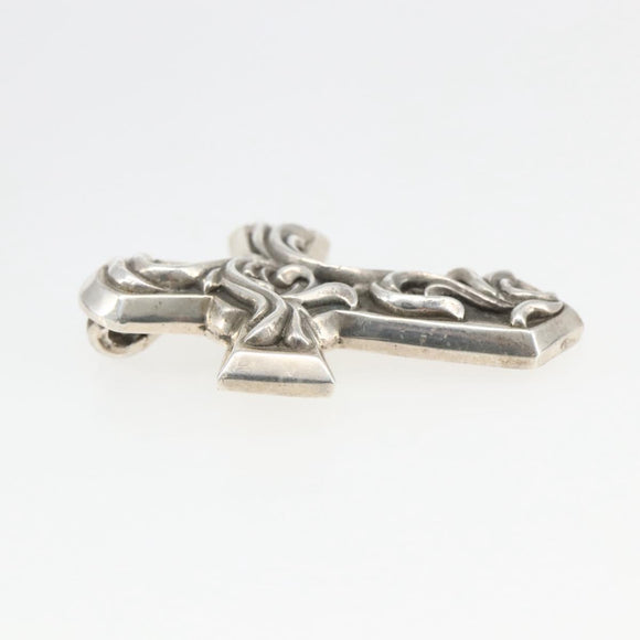 Chrome Hearts Großer Vulcan Kreuz Anhänger Top Ag925 Silber Auth 169929SM