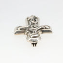 Chrome Hearts Large Vulcan Cross Pendant Top Ag925 Silver Auth 169929SM-9