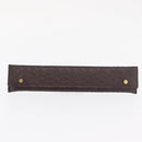 CELINE C Macadam Canvas Japanese Fan Brown Auth 169931V-16