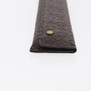 CELINE C Macadam Canvas Japanese Fan Brown Auth 169931V-18