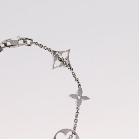 LOUIS VUITTON Brassle Monogram Links Bracelet 18K Gold 750 Q95011 Auth 169935SM