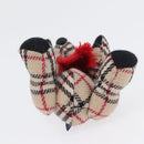 BURBERRY Nova Check Teddy Bear Beige Auth 169936-16