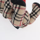 BURBERRY Nova Check Teddy Bear Beige Auth 169936-17