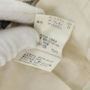 BURBERRY Nova Check Blue Label skirt Wool White Auth 169946V-7