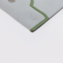HERMES Paddock Münzbeutel Leder Hellblau Auth 169952-16