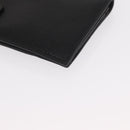 PRADA Long Wallet Leather Black Auth 169955V-15