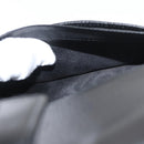 PRADA Long Wallet Leather Black Auth 169955V-23