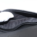 PRADA Long Wallet Leather Black Auth 169955V-24