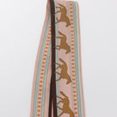 HERMES Twilly Scarf ""SEQUENCES"" Silk Pink Auth 169957-5