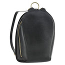 LOUIS VUITTON Epi Mabillon Rucksack Schwarz M52232 LV Auth 169981-1