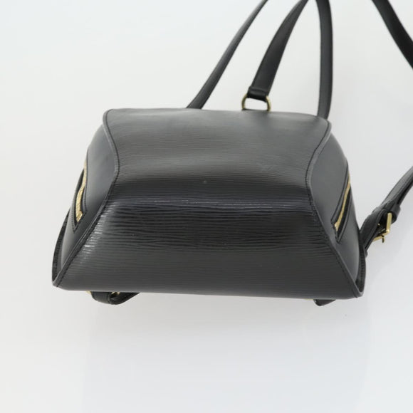 LOUIS VUITTON Epi Mabillon Rucksack Schwarz M52232 LV Auth 169981