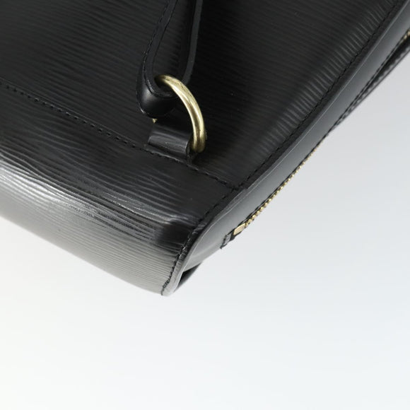 LOUIS VUITTON Epi Mabillon Rucksack Schwarz M52232 LV Auth 169981