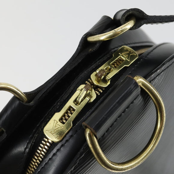 LOUIS VUITTON Epi Mabillon Rucksack Schwarz M52232 LV Auth 169981