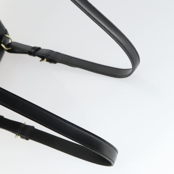 LOUIS VUITTON Epi Mabillon Rucksack Schwarz M52232 LV Auth 169981