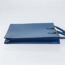 LOUIS VUITTON Epi Sac Plat Hand Bag Blue M52075 LV Auth 169982-3