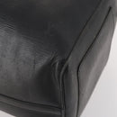 LOUIS VUITTON Epi Keepall 50 Boston Bag Black M42962 LV Auth 169987-9