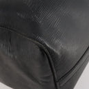 LOUIS VUITTON Epi Keepall 50 Boston Bag Black M42962 LV Auth 169987-14