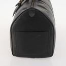 LOUIS VUITTON Epi Keepall 50 Boston Bag Black M42962 LV Auth 169987-3