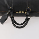 LOUIS VUITTON Epi Keepall 50 Boston Bag Black M42962 LV Auth 169987-7