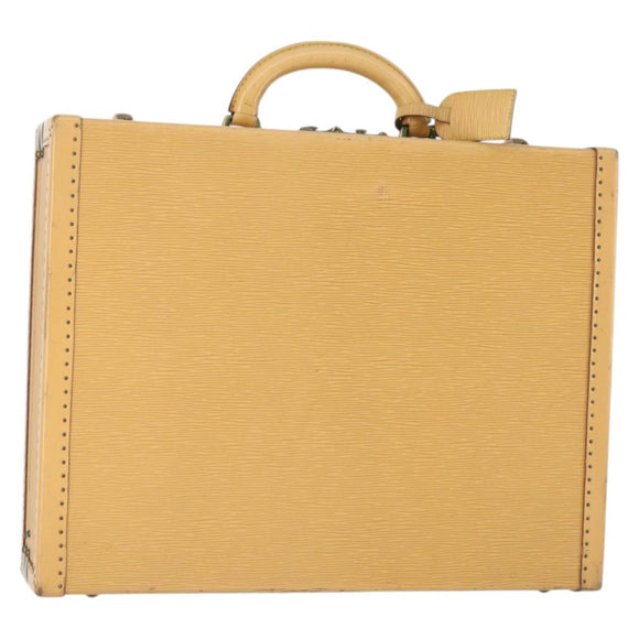LOUIS VUITTON Epi President 45 Trunk Winnipeg Beige LV Auth 169988