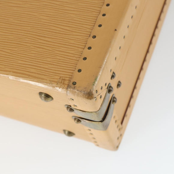 LOUIS VUITTON Epi President 45 Trunk Winnipeg Beige LV Auth 169988