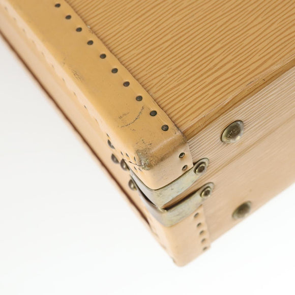 LOUIS VUITTON Epi President 45 Trunk Winnipeg Beige LV Auth 169988