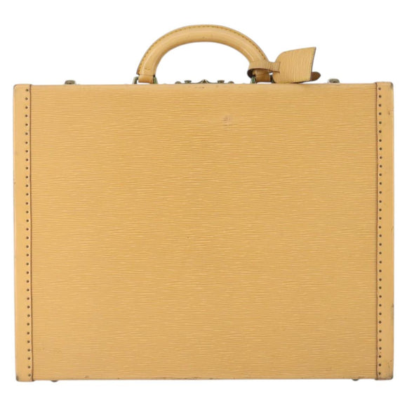 LOUIS VUITTON Epi President 45 Trunk Winnipeg Beige LV Auth 169988