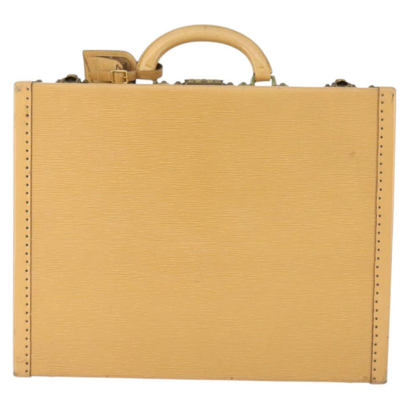 LOUIS VUITTON Epi President 45 Trunk Winnipeg Beige LV Auth 169988
