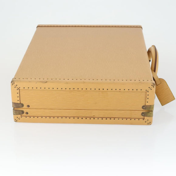 LOUIS VUITTON Epi President 45 Trunk Winnipeg Beige LV Auth 169988