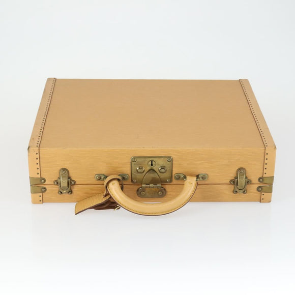 LOUIS VUITTON Epi President 45 Trunk Winnipeg Beige LV Auth 169988