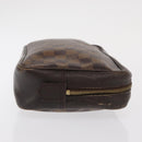 LOUIS VUITTON Damier Ebene Trousse Toilette 25 Clutch Bag N47624 LV Auth 170000A-3